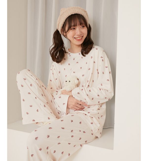  「ストロベリールームセット」|ルームウェア|