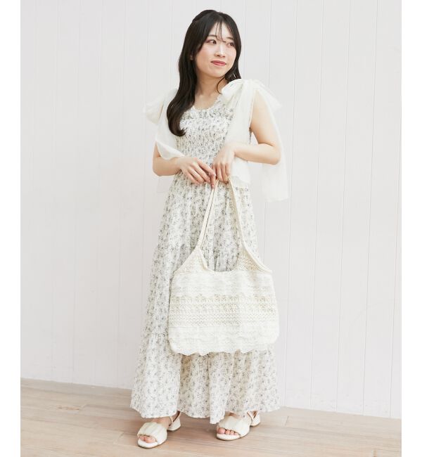  「レースフリルバッグ」|トートバッグ|