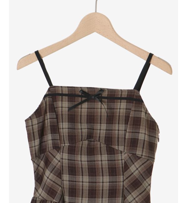  「トップスセットデコルテオープンワンピ」|ワンピース|