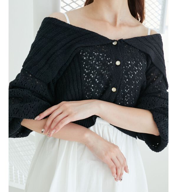  「カーデ&times;バルーンキャミワンピセット」|ワンピース|