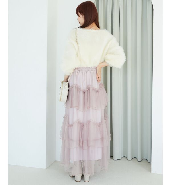  「キラメキチョーカーセットシャギーニット」|ニット・セーター|