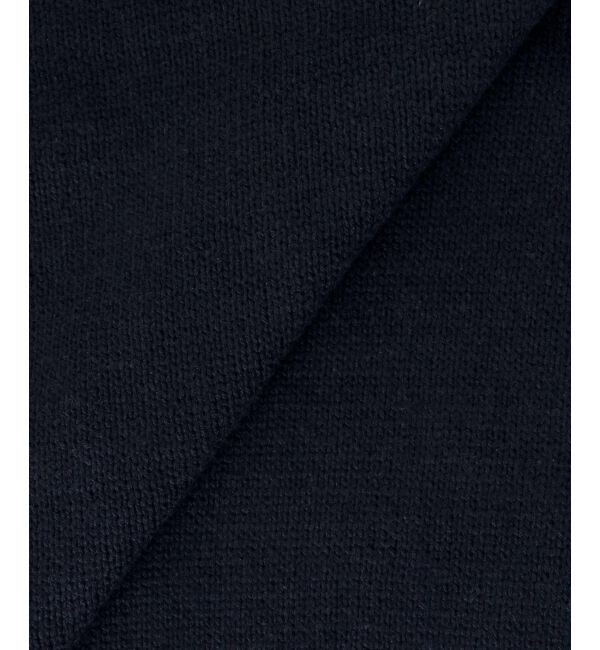  「シャツドッキングミディ丈ニット」|ニット・セーター|