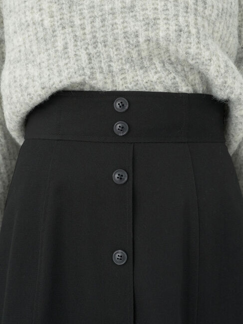 earth music&ecology「フロントボタンスカート」|スカート|