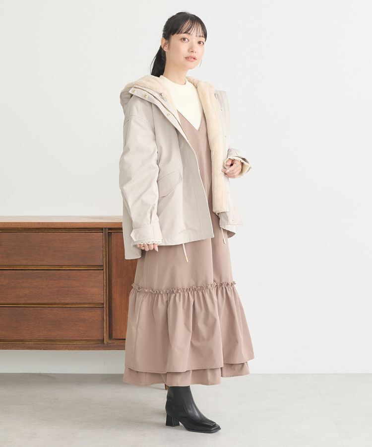 earth music&ecology「マルチウェイマウンテンパーカー」|ブルゾン・スタジャン|