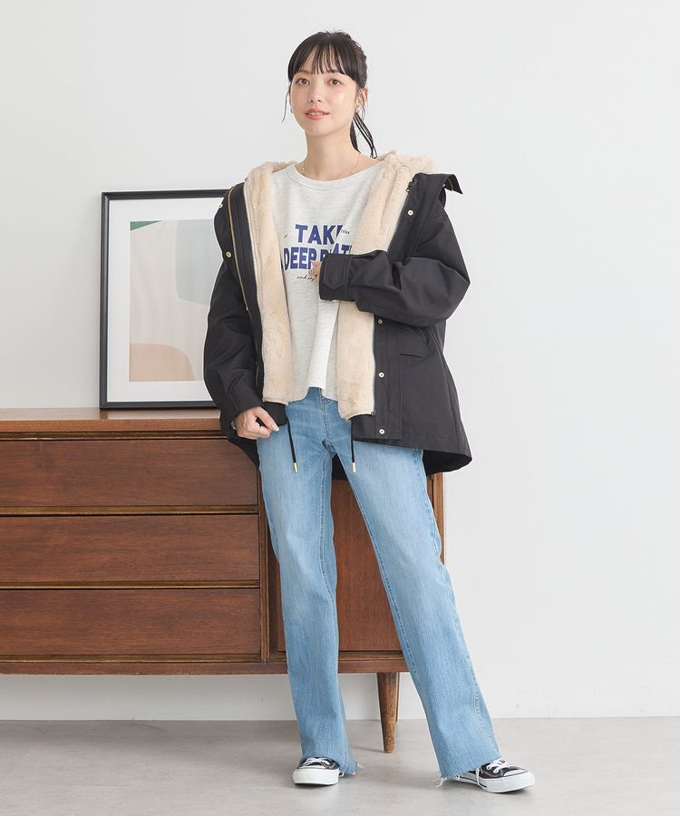 earth music&ecology「マルチウェイマウンテンパーカー」|ブルゾン・スタジャン|