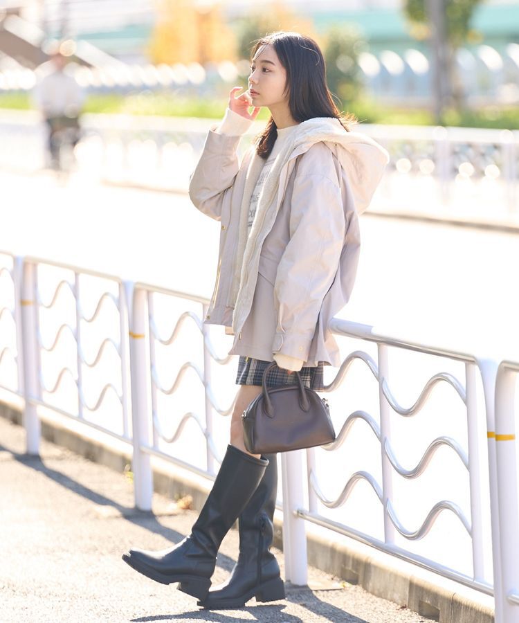 earth music&ecology「マルチウェイマウンテンパーカー」|ブルゾン・スタジャン|