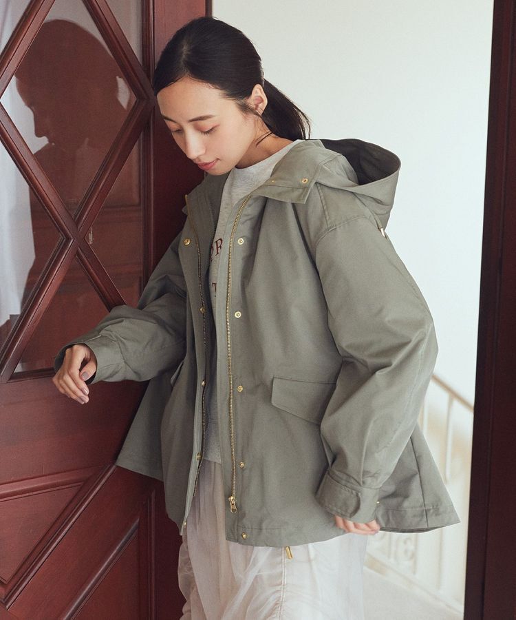 earth music&ecology「マルチウェイマウンテンパーカー」|ブルゾン・スタジャン|