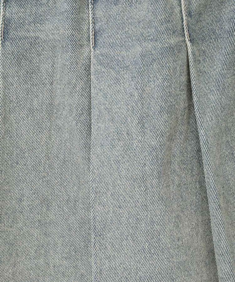 earth music&ecology「デニムプリーツスカパン」|スカート|