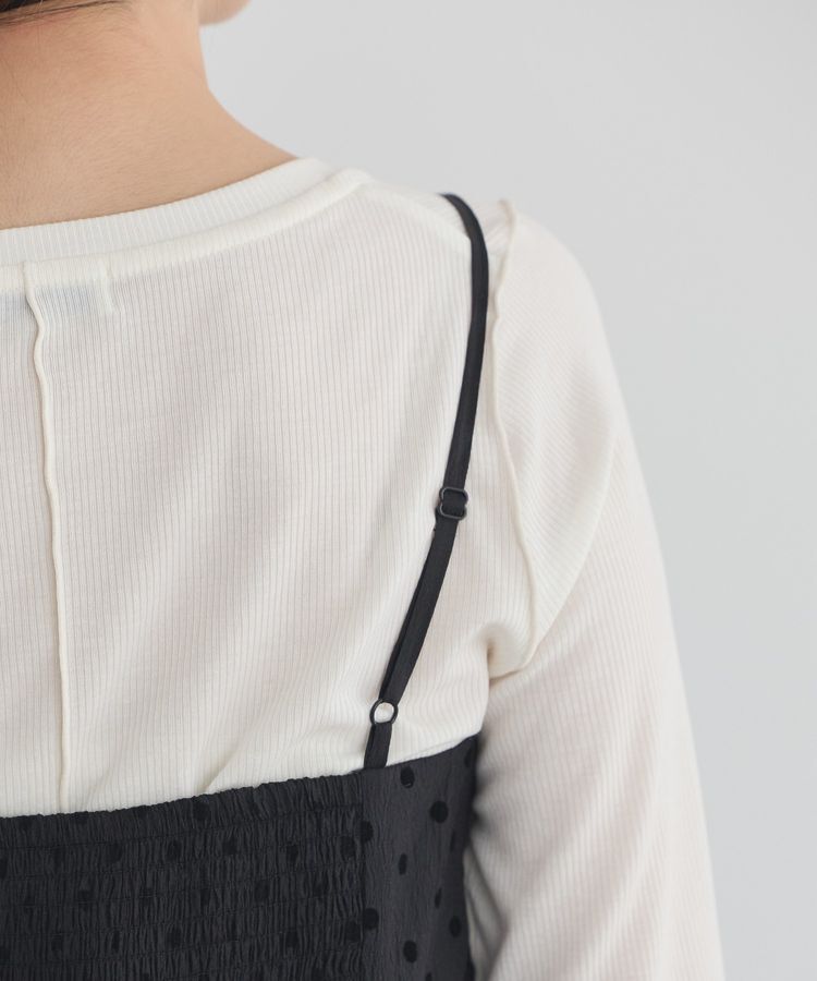 earth music&ecology「ドットバルーンキャミチュニック」|チュニック|