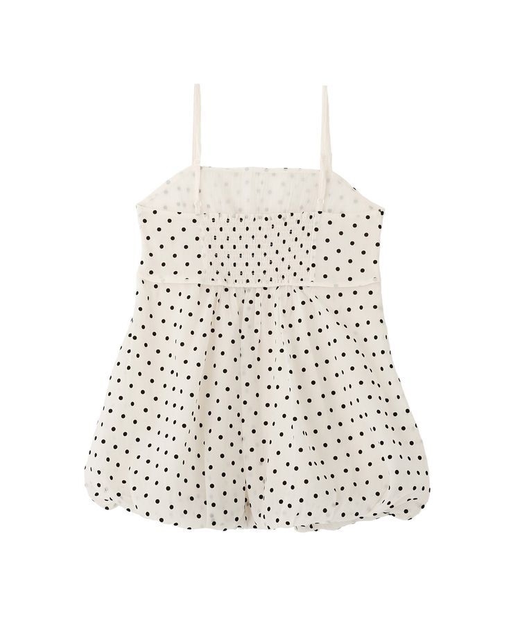 earth music&ecology「ドットバルーンキャミチュニック」|チュニック|