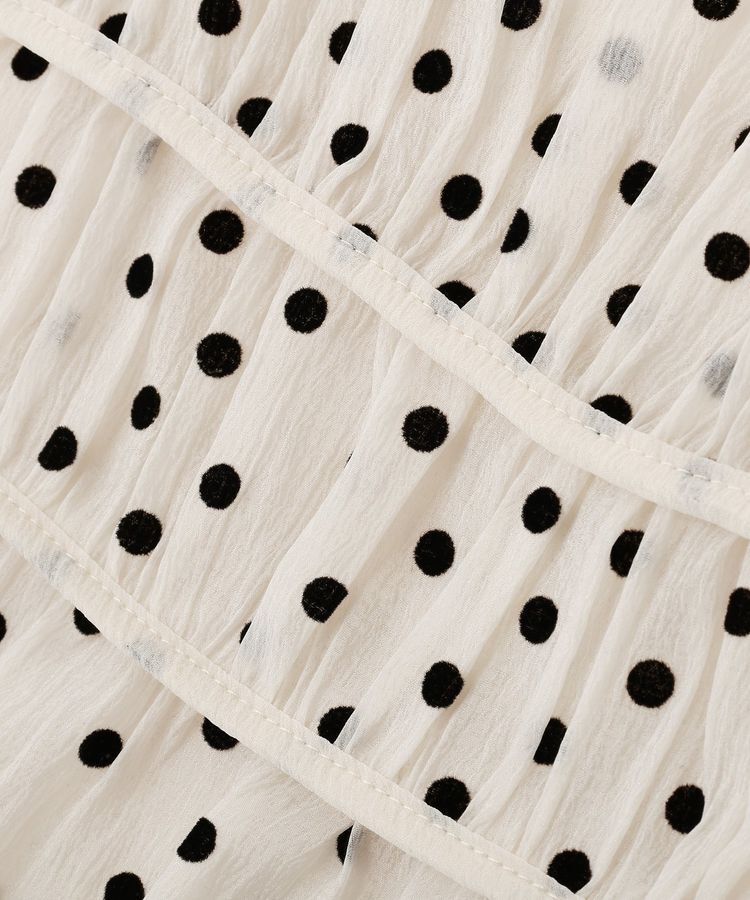 earth music&ecology「ドットバルーンキャミチュニック」|チュニック|