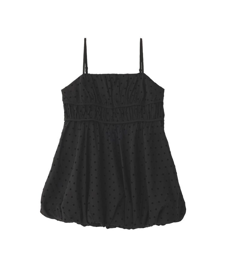 earth music&ecology「ドットバルーンキャミチュニック」|チュニック|