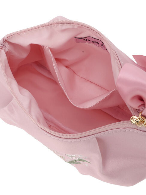 Maison de FLEUR「フラワー刺繍ポーチ」|ポーチ|