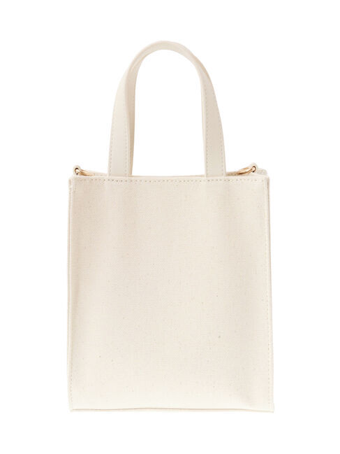 Maison de FLEUR「EC限定ロゴ刺繍スクエア2Wayトートバッグ」|その他|