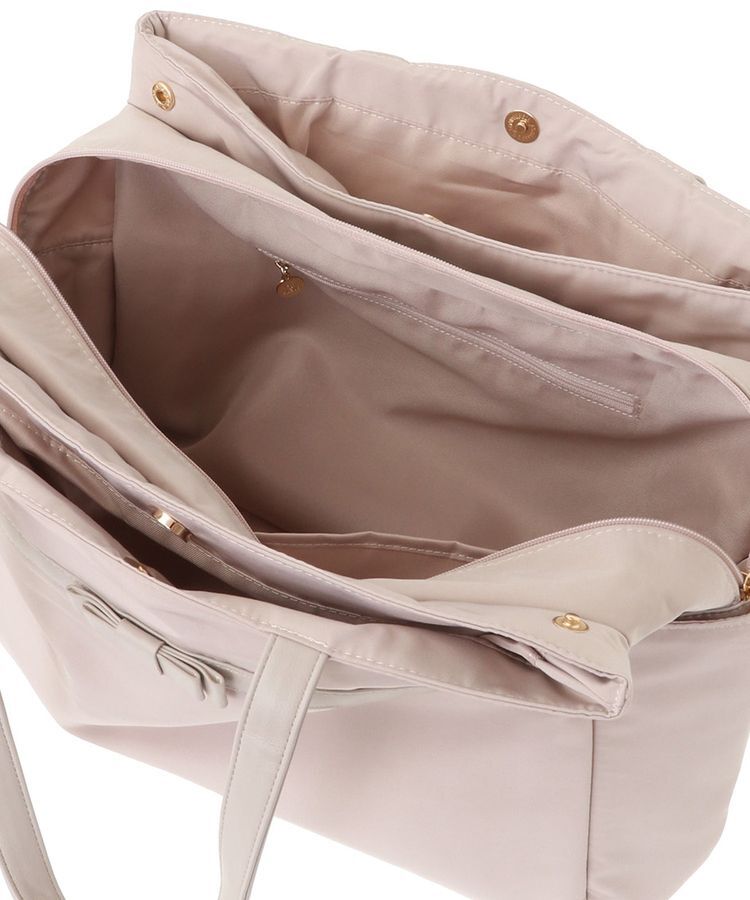 Maison de FLEUR「撥水加工3ルームトートバッグ」|トートバッグ|