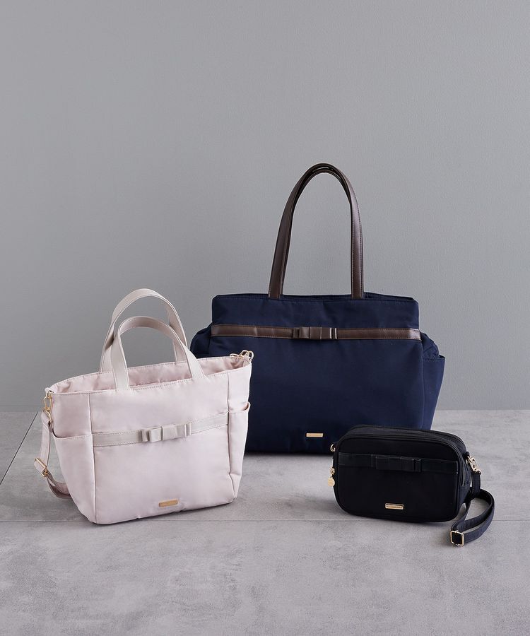 Maison de FLEUR「撥水加工3ルームトートバッグ」|トートバッグ|