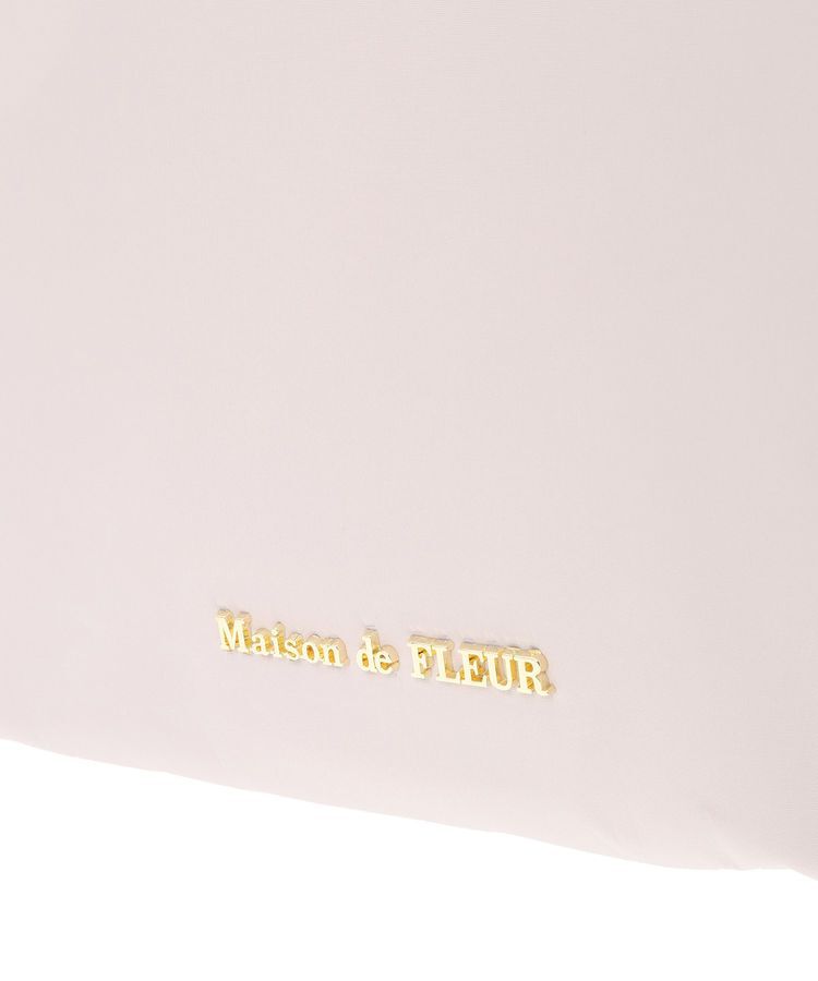 Maison de FLEUR「撥水加工フリルハンドルバッグ」|トートバッグ|