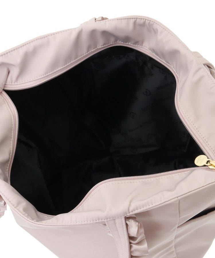 Maison de FLEUR「撥水加工フリルハンドルバッグ」|トートバッグ|