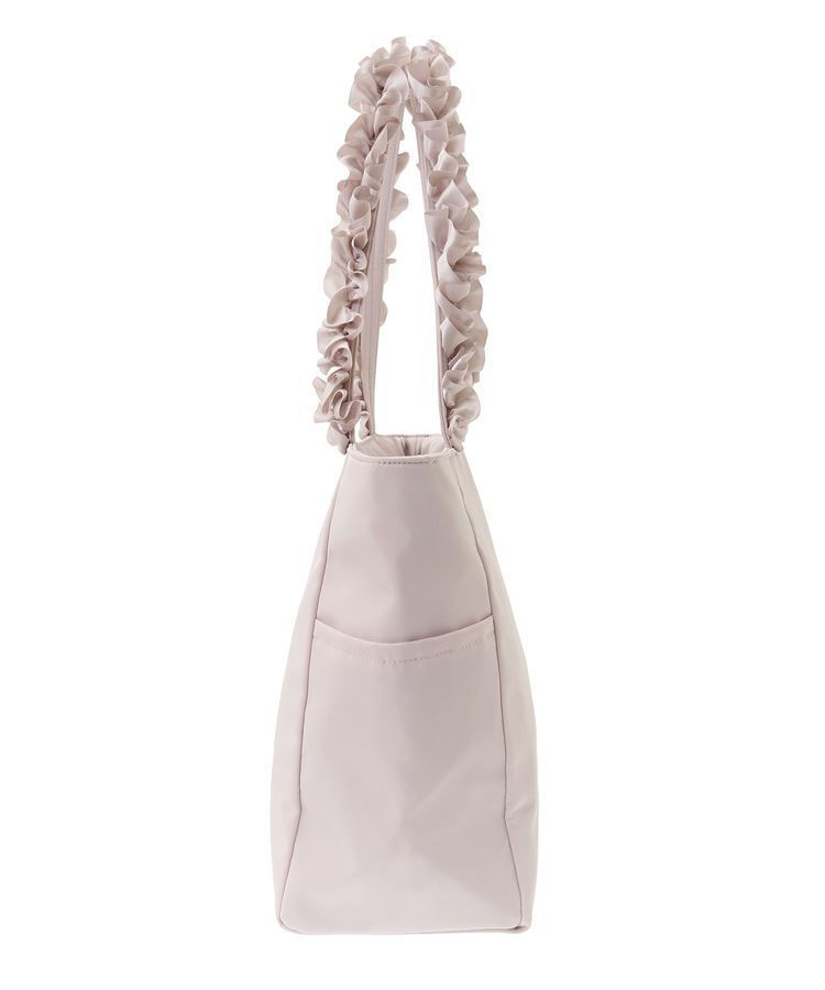 Maison de FLEUR「撥水加工フリルハンドルバッグ」|トートバッグ|