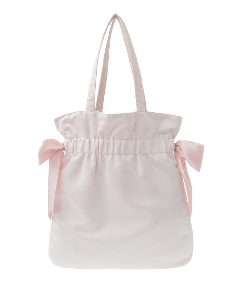 Maison de FLEUR「ダブルリボンギャザートートバッグ」|トートバッグ|