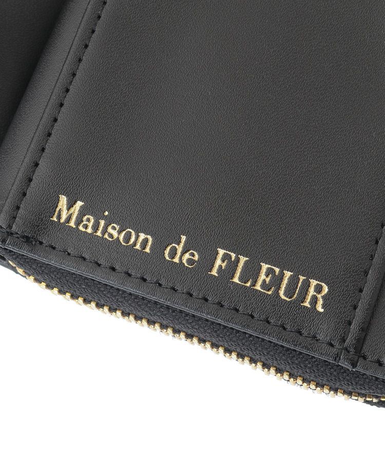 Maison de FLEUR「チュールストラップウォレット」|財布|
