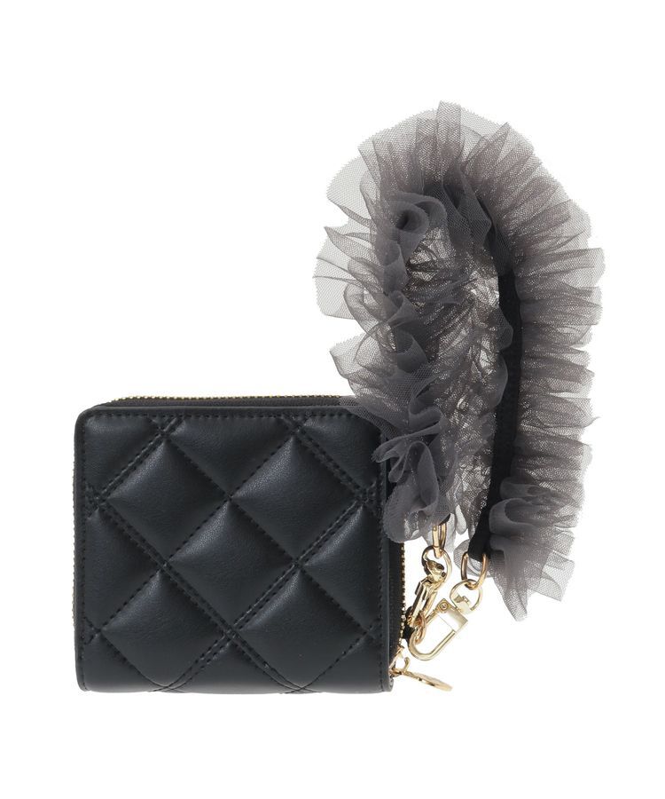 Maison de FLEUR「チュールストラップウォレット」|財布|