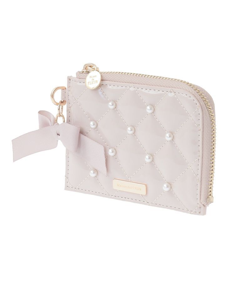 Maison de FLEUR「エナメルパールフラグメントケース」|財布|