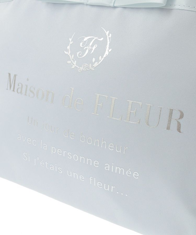 Maison de FLEUR「ブランドロゴフリルハンドルトートSバッグ」|トートバッグ|