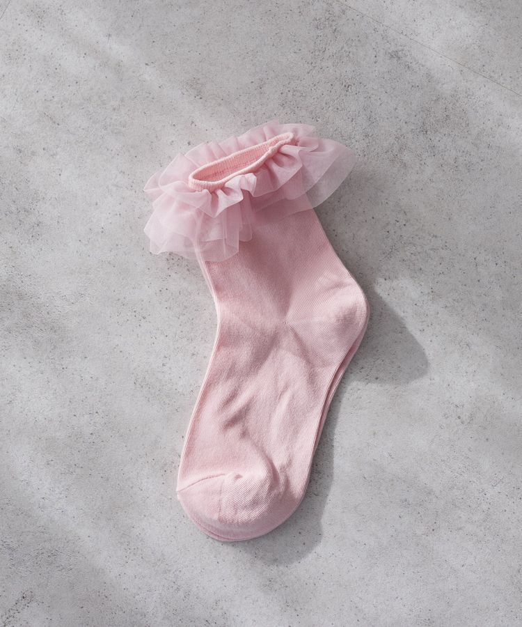 Maison de FLEUR「チュールボリュームフリルソックス」|その他|