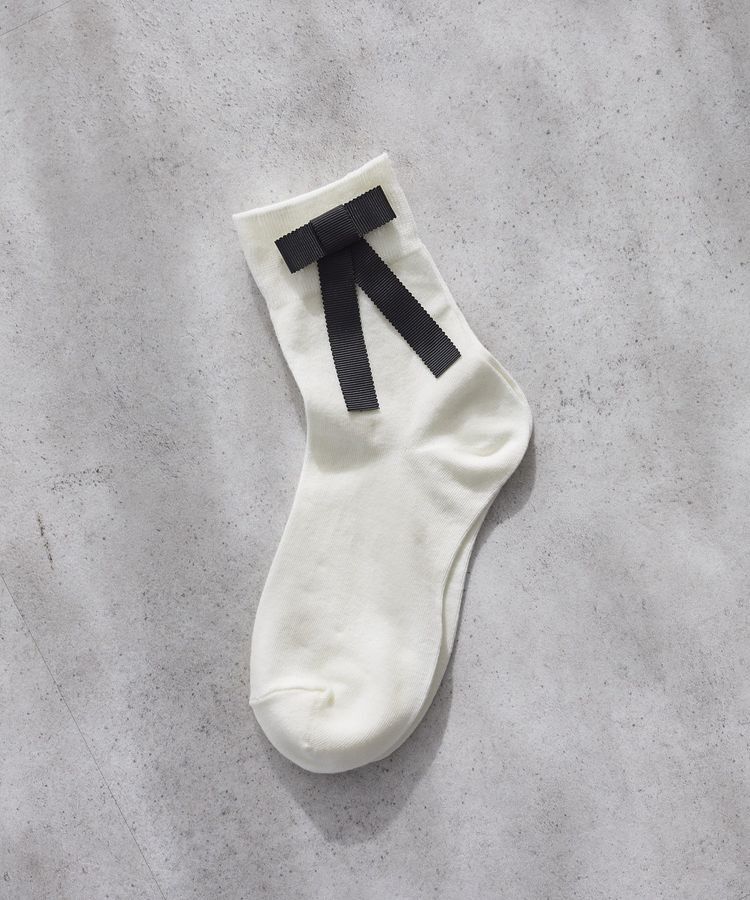 Maison de FLEUR「グログランリボンソックス」|その他|