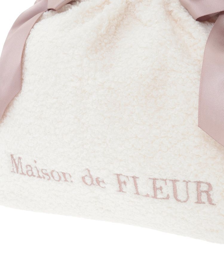 Maison de FLEUR「ボアダブルリボン2Wayトートバッグ」|トートバッグ|