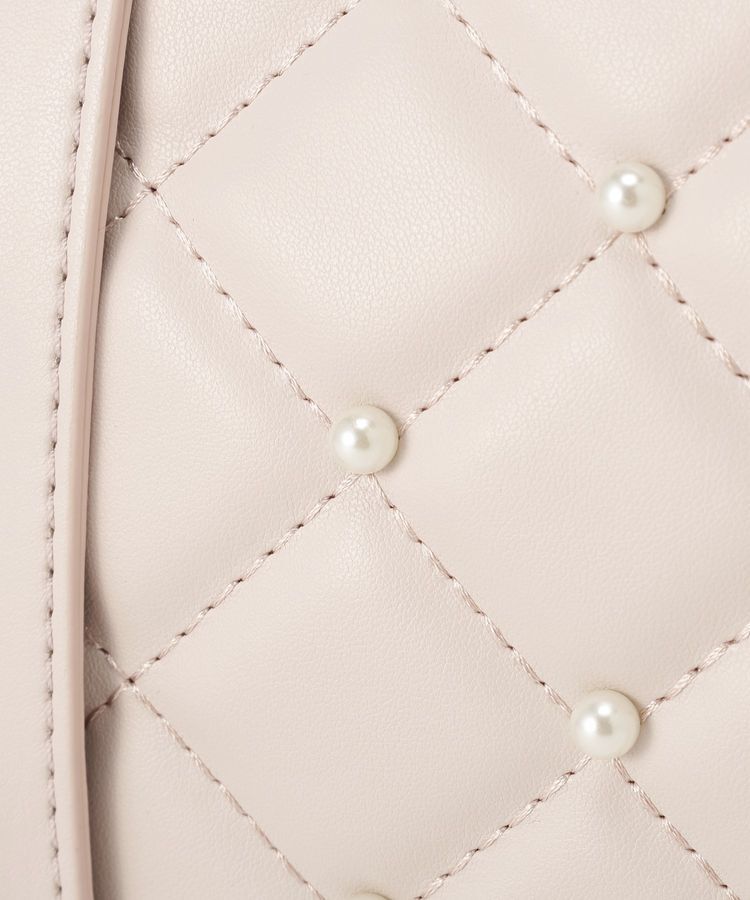 Maison de FLEUR「パールリボンバッグ」|ハンドバッグ|