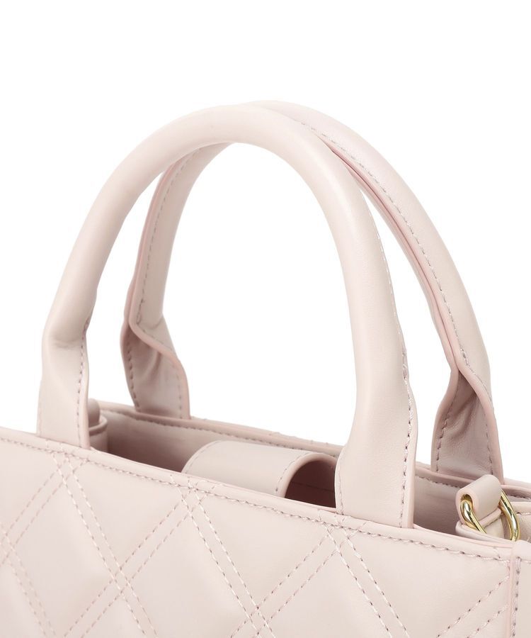 Maison de FLEUR「ミニポーチ付きキルティングトートバッグ」|ハンドバッグ|