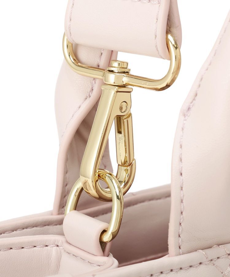 Maison de FLEUR「ミニポーチ付きキルティングトートバッグ」|ハンドバッグ|