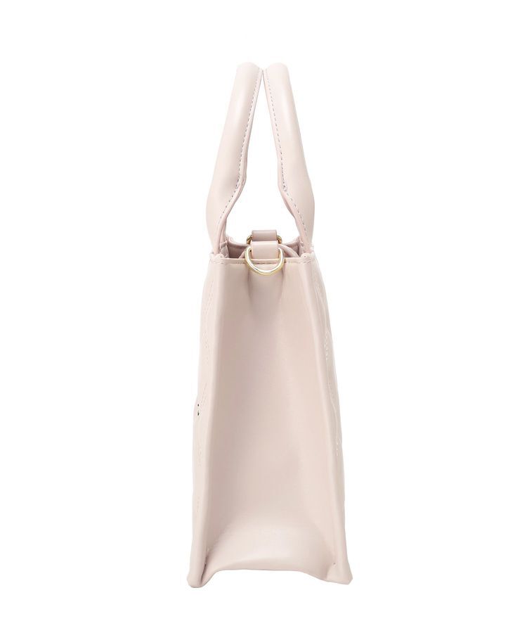 Maison de FLEUR「ミニポーチ付きキルティングトートバッグ」|ハンドバッグ|