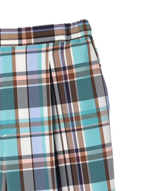  「美・美・美 チェックストレートパンツ」|その他|