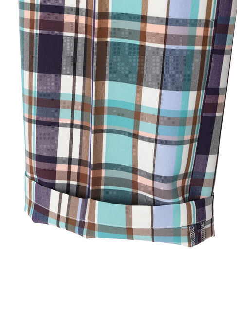  「美・美・美 チェックストレートパンツ」|その他|