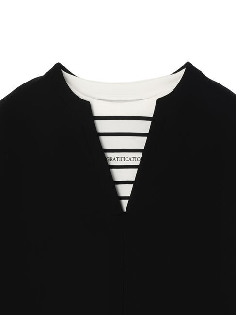  「SET ポンチベスト+カットプルオーバー」|Tシャツ・カットソー|