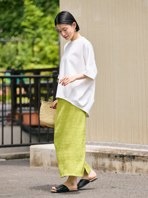 AMERICAN HOLIC「抗菌防臭+接触冷感　コクーンカットプルオーバー」|Tシャツ・カットソー|