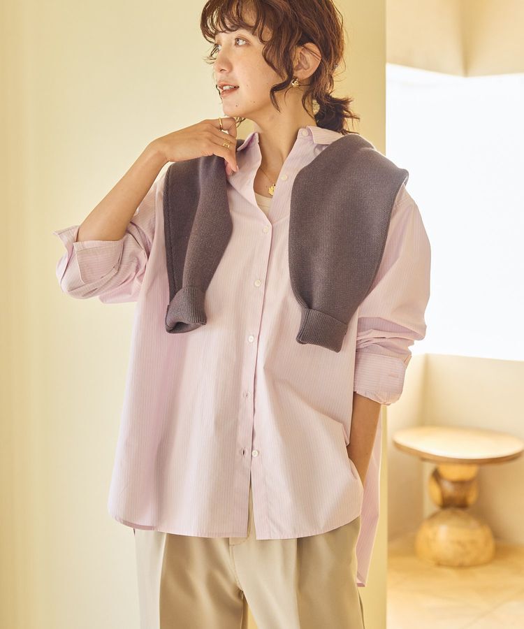 AMERICAN HOLIC「イージーケアブロードシャツ」|シャツ・ブラウス|