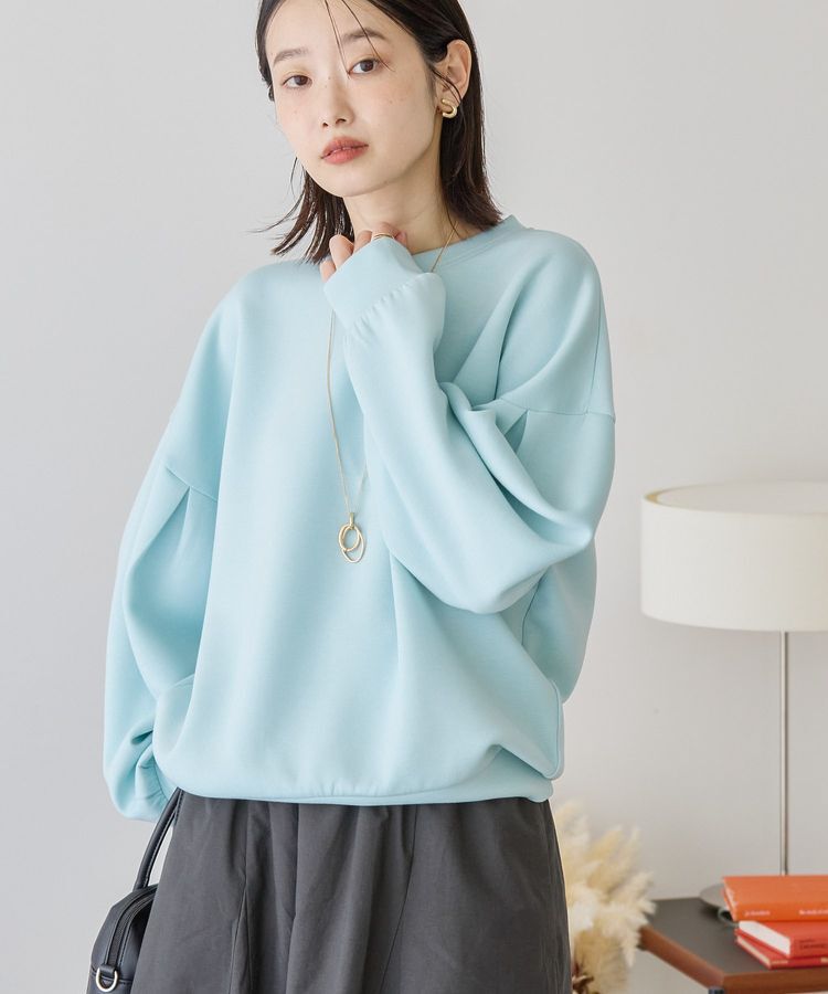 AMERICAN HOLIC「袖タックポンチプルオーバー」|スウェット・ジャージ|