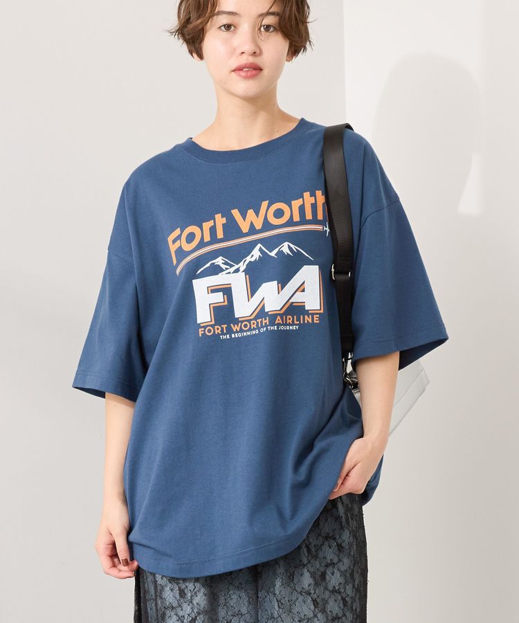 AMERICAN HOLIC「AIRLINE Tシャツ」|Tシャツ・カットソー|Navy