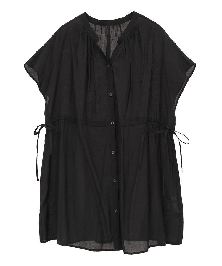 AMERICAN HOLIC「ウエストドロストフレンチスリーブブラウス」|シャツ・ブラウス|