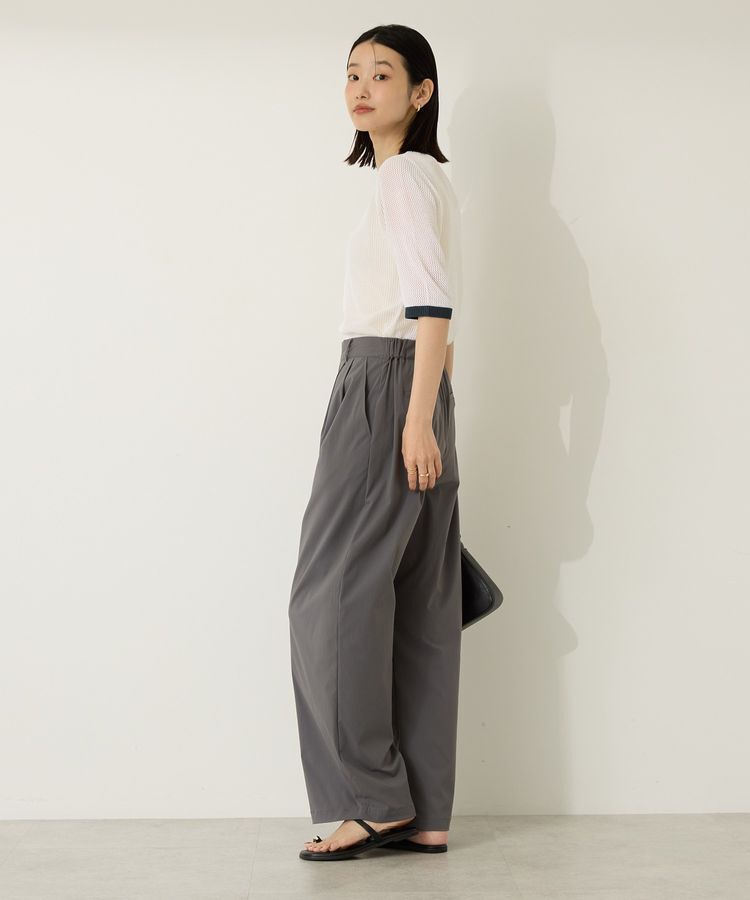 AMERICAN HOLIC「メッシュニットリンガーTシャツ」|ニット・セーター|