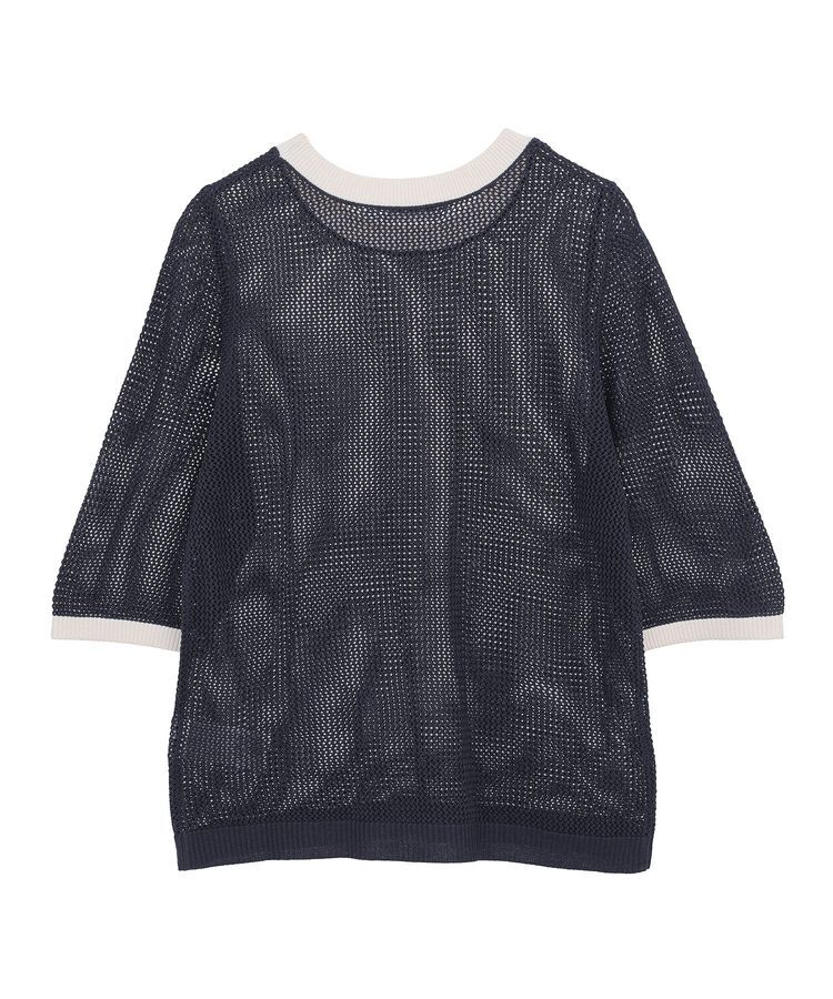AMERICAN HOLIC「メッシュニットリンガーTシャツ」|ニット・セーター|