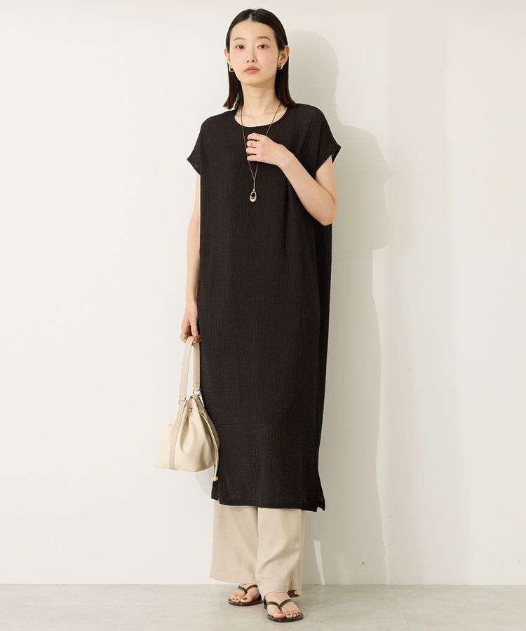 AMERICAN HOLIC「ポコポコノースリーブワンピース【インナー付き】」|ワンピース|