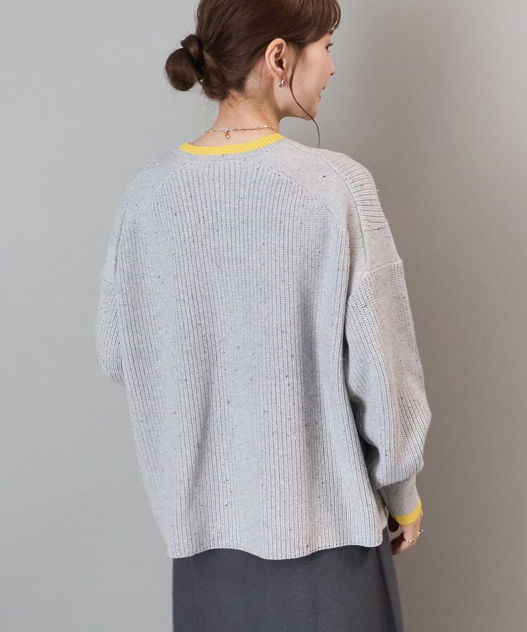 AMERICAN HOLIC「【WEB限定】配色ラインニットプルオーバー」|ニット・セーター|