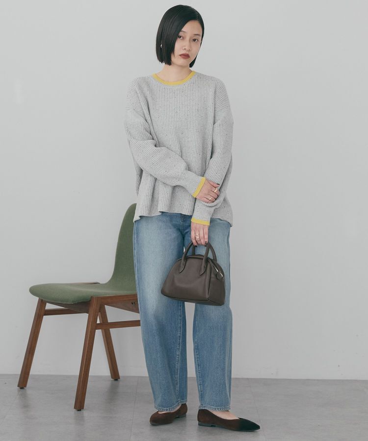 AMERICAN HOLIC「【WEB限定】配色ラインニットプルオーバー」|ニット・セーター|