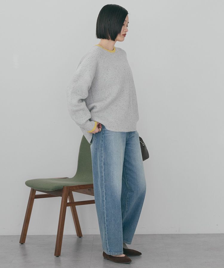 AMERICAN HOLIC「【WEB限定】配色ラインニットプルオーバー」|ニット・セーター|