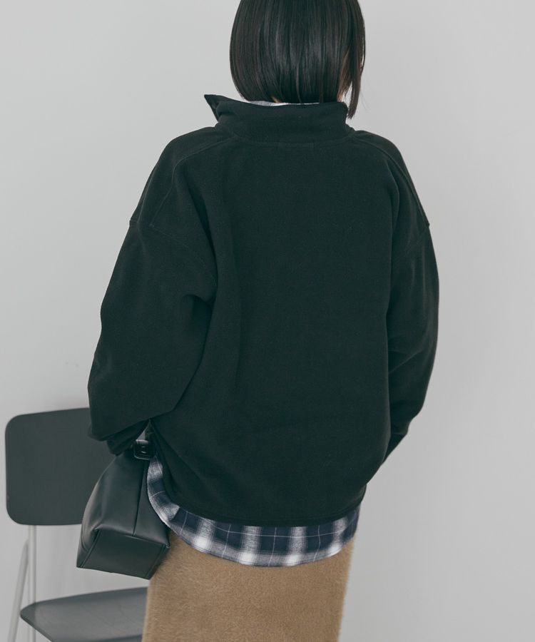 AMERICAN HOLIC「ハーフスナップフリースプルオーバー」|スウェット・ジャージ|